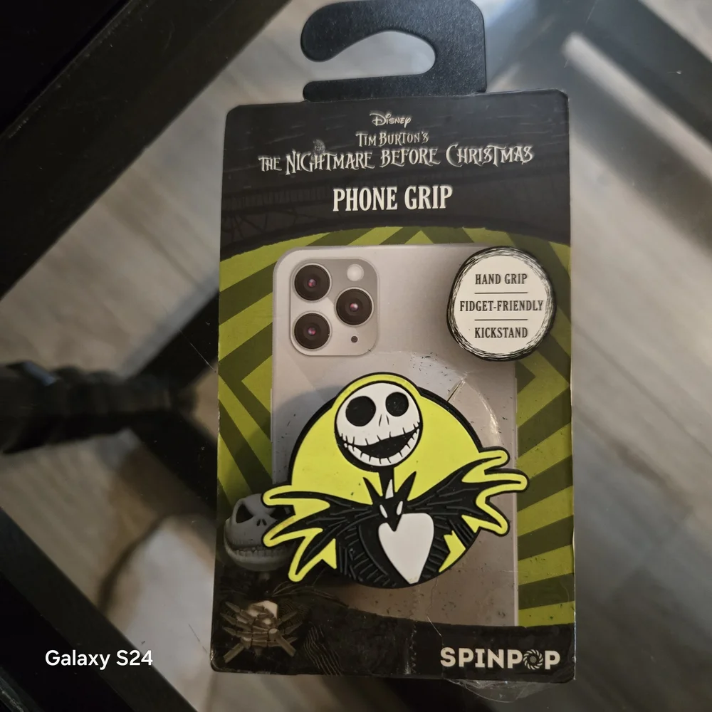 Disney The Nightmare Before Christmas Phone Grip - Black and Green
